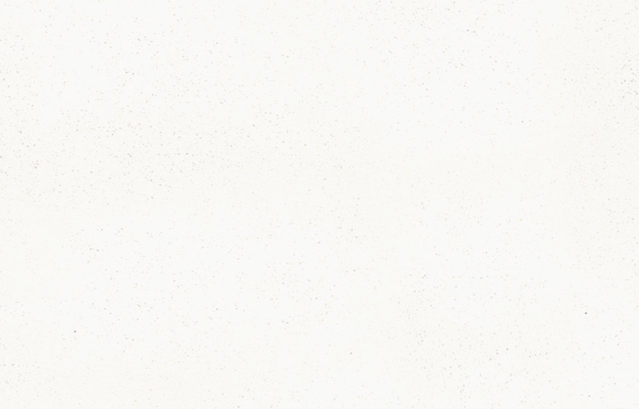 Imperial White Quartz worktop sample showing a smooth, clean white surface finish