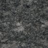 Close up slab photo of Steel Grey Granite showing a mottled grey pattern with natural crystal movement and fine grain texture.