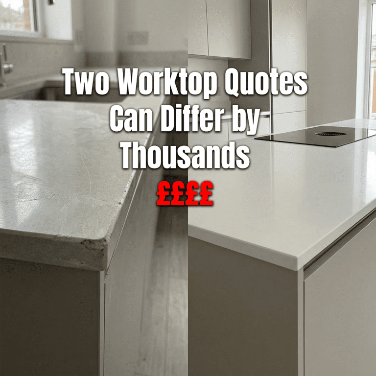 Why Two Worktop Quotes Can Differ by Thousands